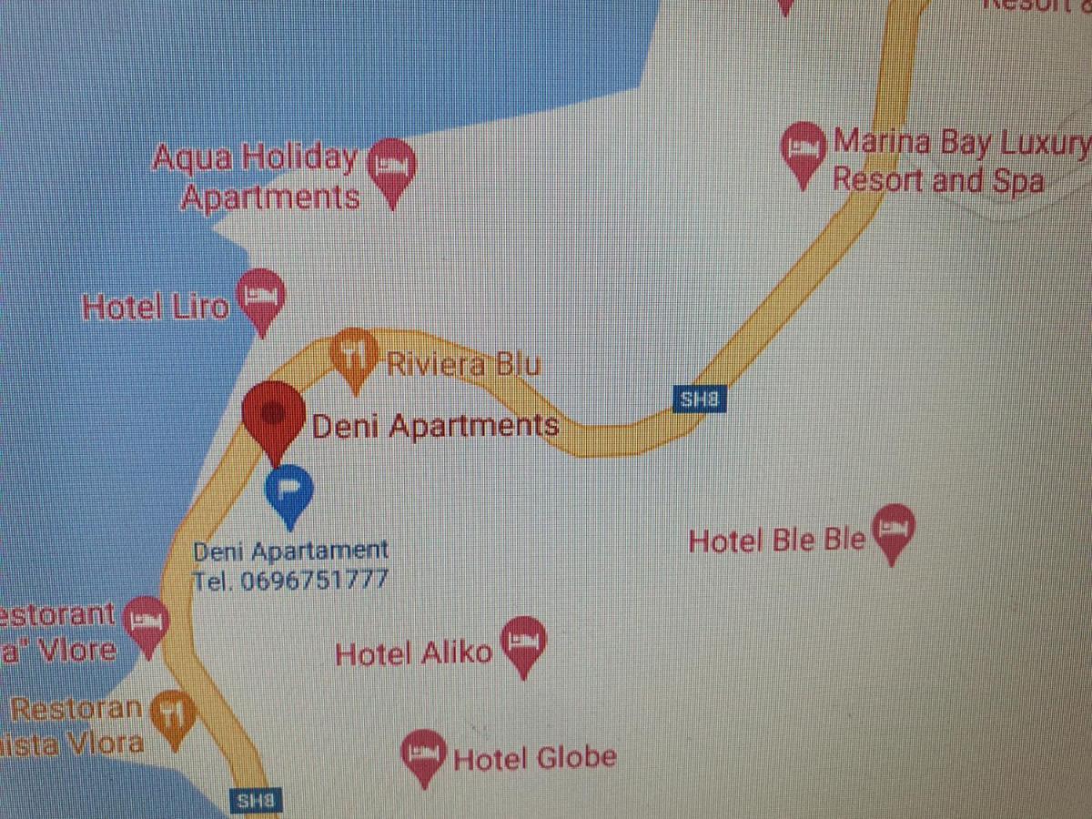 Deni Sea View Apartment Vlorë 외부 사진